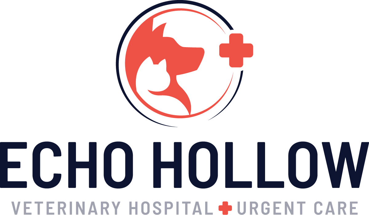 Echo Hollow Vet Hospital Vertical Logo