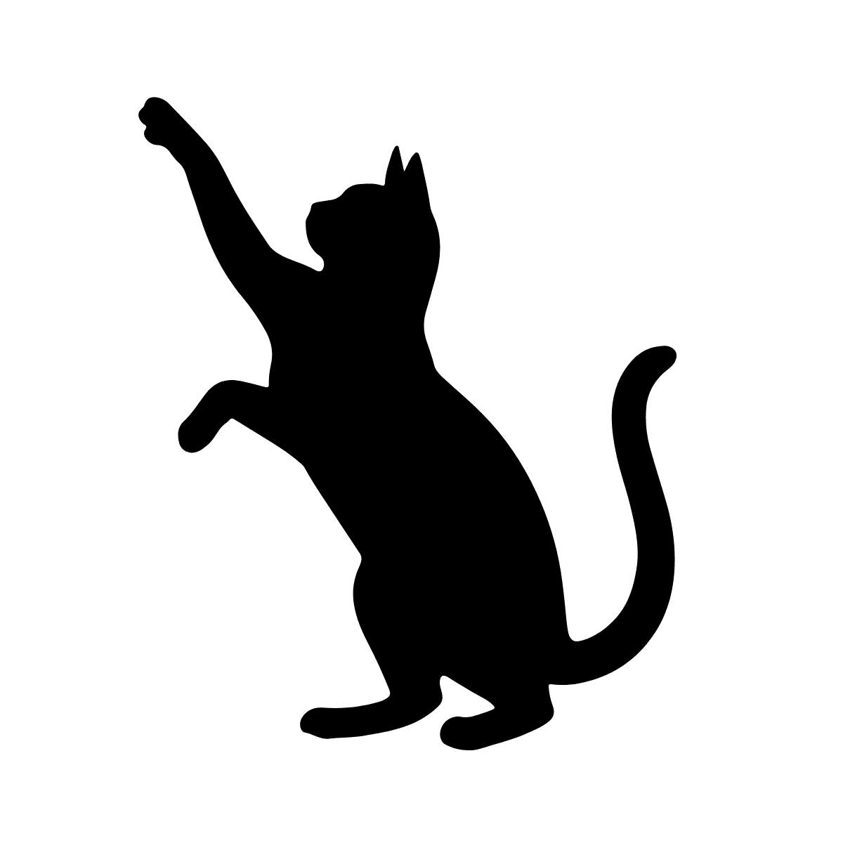 cat pawing icon